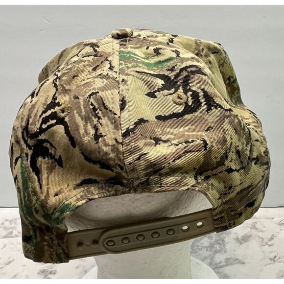 BX Fence Snapback Hat Camo Baseball Cap Construction - Picture 3 of 9